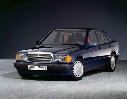 The Artful Statement: Mercedes-Benz W201 Avantgarde Azzurro
