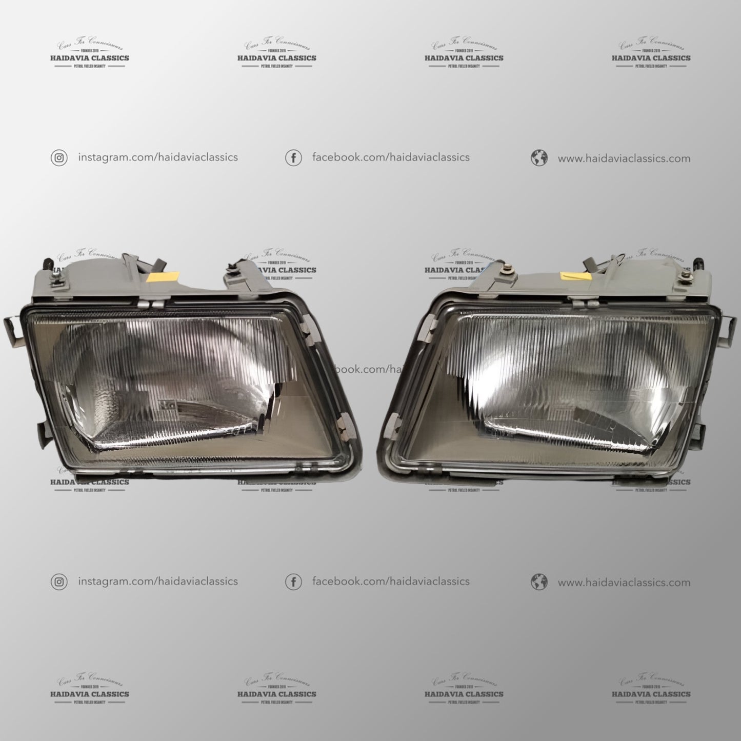 Genuine Mercedes-Benz C126 SEC Bosch Headlights