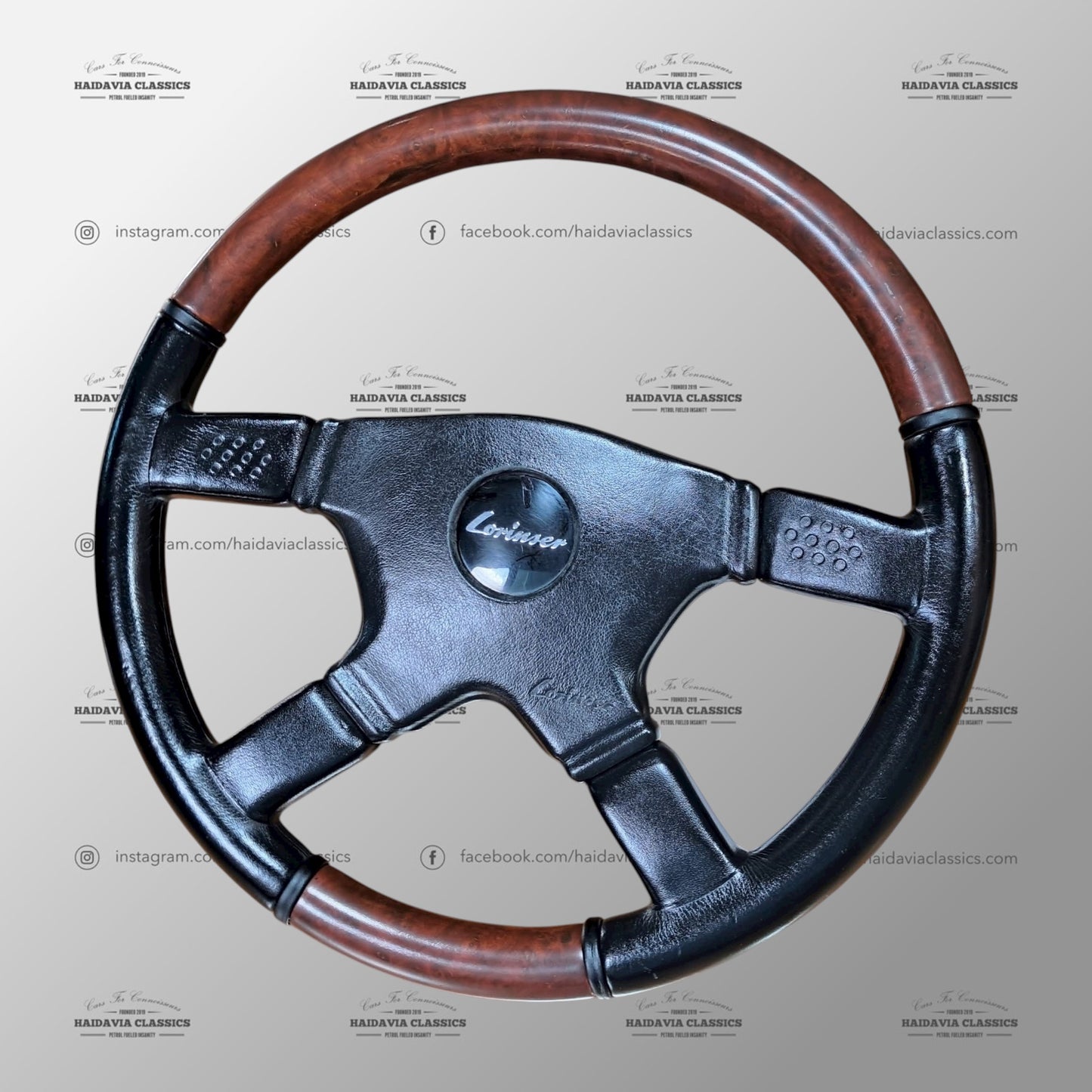 Genuine Mercedes-Benz Lorinser Steering Wheel