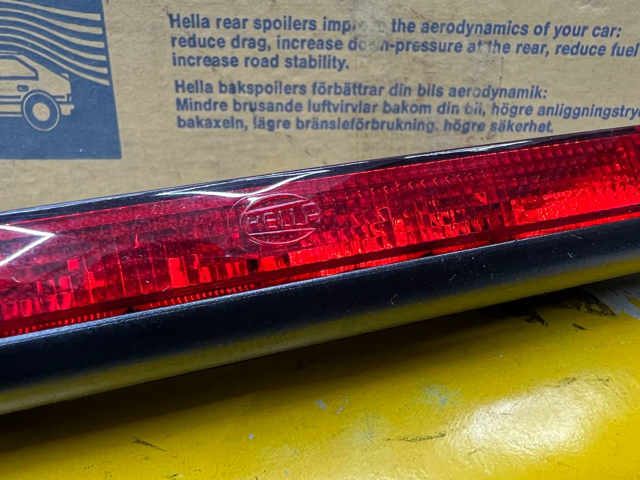 Genuine Mercedes-Benz W124 NOS Hella Rear Spoiler