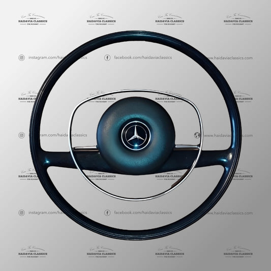 Genuine Mercedes-Benz Black W113 Steering Wheel