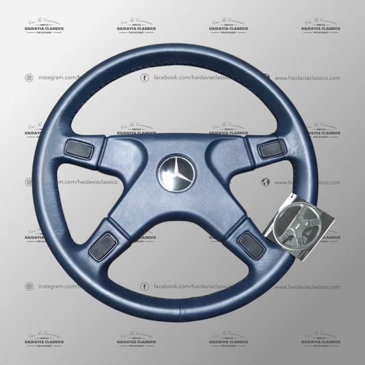 Genuine Mercedes-Benz AMG Atiwe Blue Steering Wheel