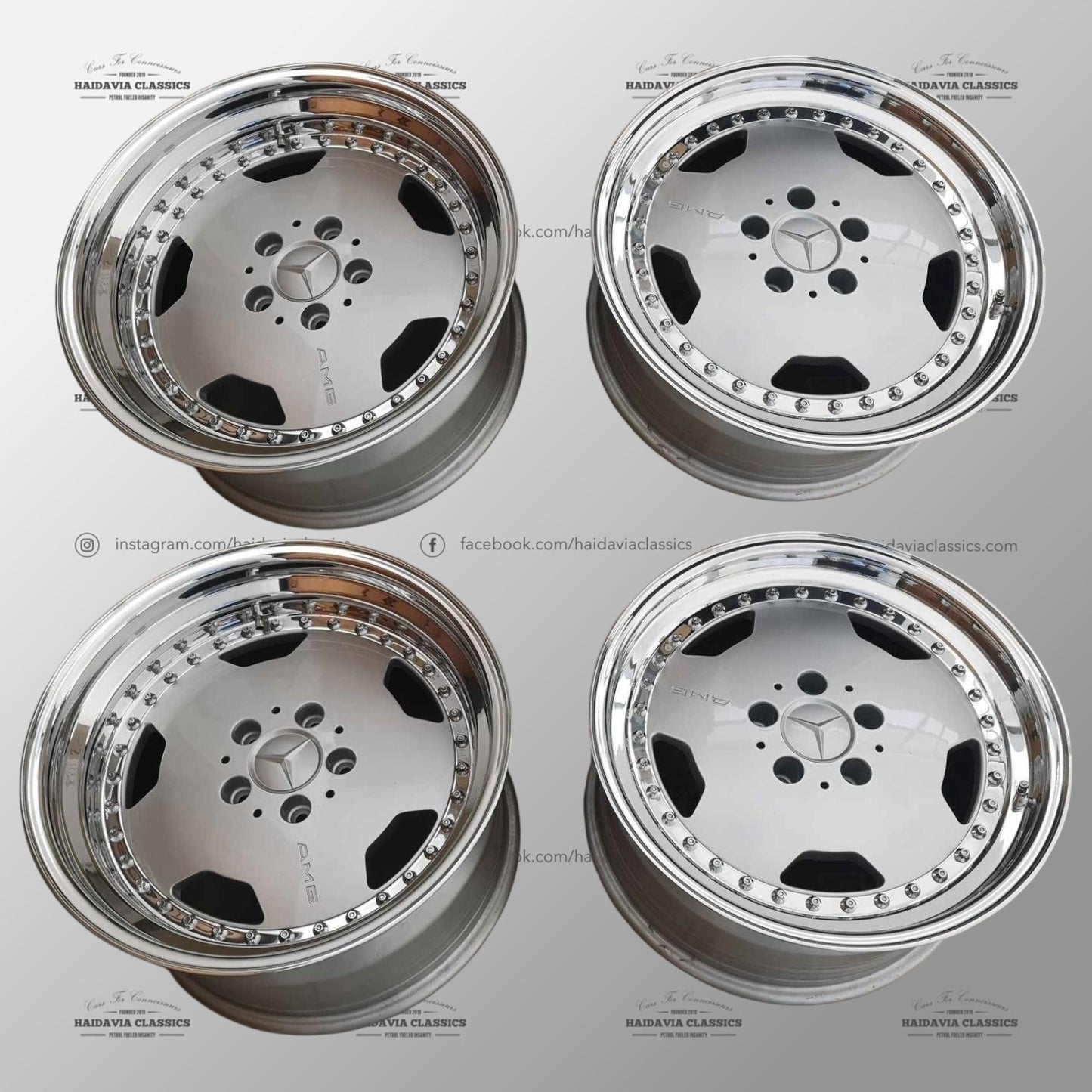Genuine Mercedes-Benz AMG Aero 3 Rims by OZ Racing 17"