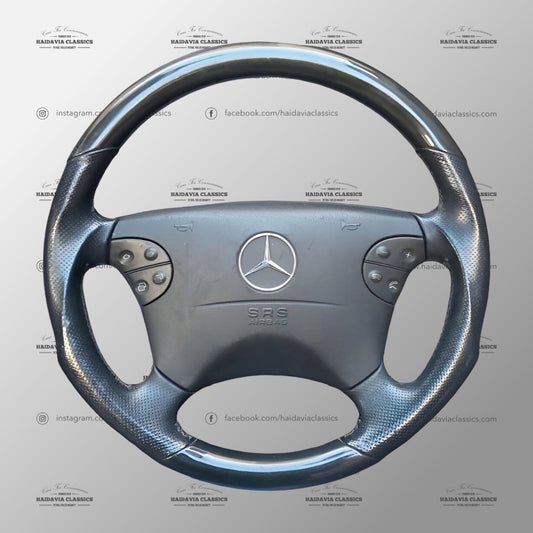Genuine Mercedes-Benz C208 Brabus Black Steering Wheel