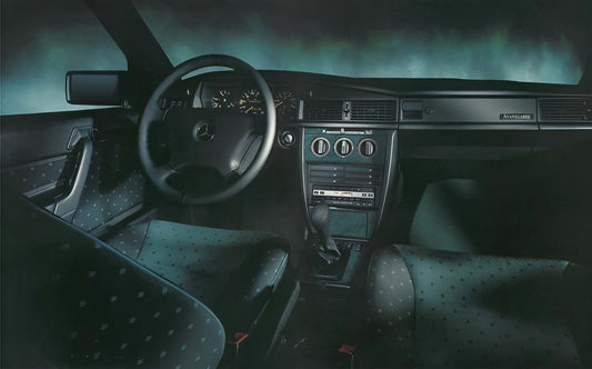 Green Envy: Mercedes-Benz W201 Avantgarde Verde