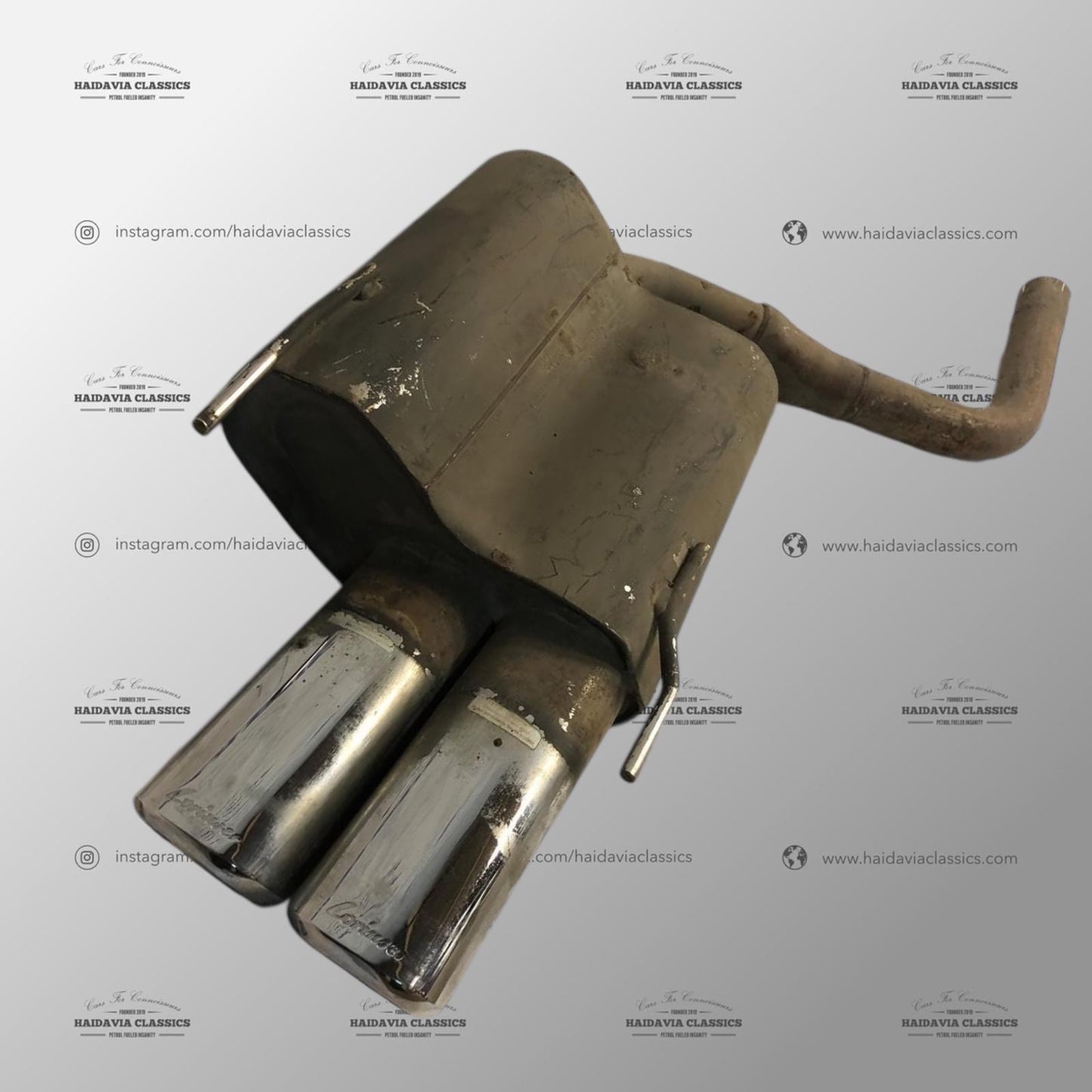 Genuine Mercedes-Benz W202 Lorinser Exhaust Muffler