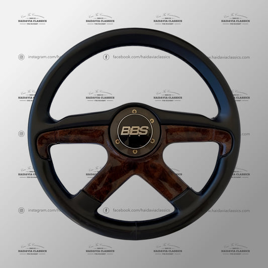 Genuine BBS 3-Spoke by Italvolanti Steering Wheel