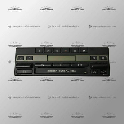 Genuine Mercedes-Benz Becker Europa 2000 BE 1100 Cassette Player