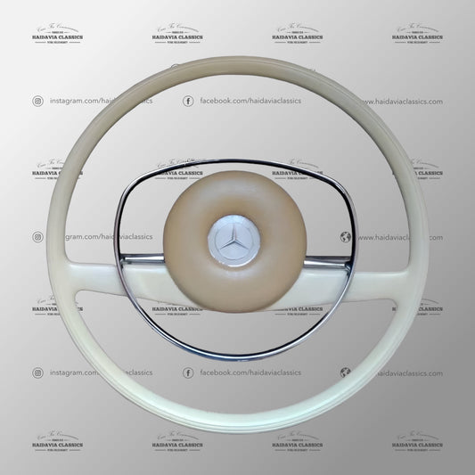 Genuine Mercedes-Benz Ivory W113 Steering Wheel