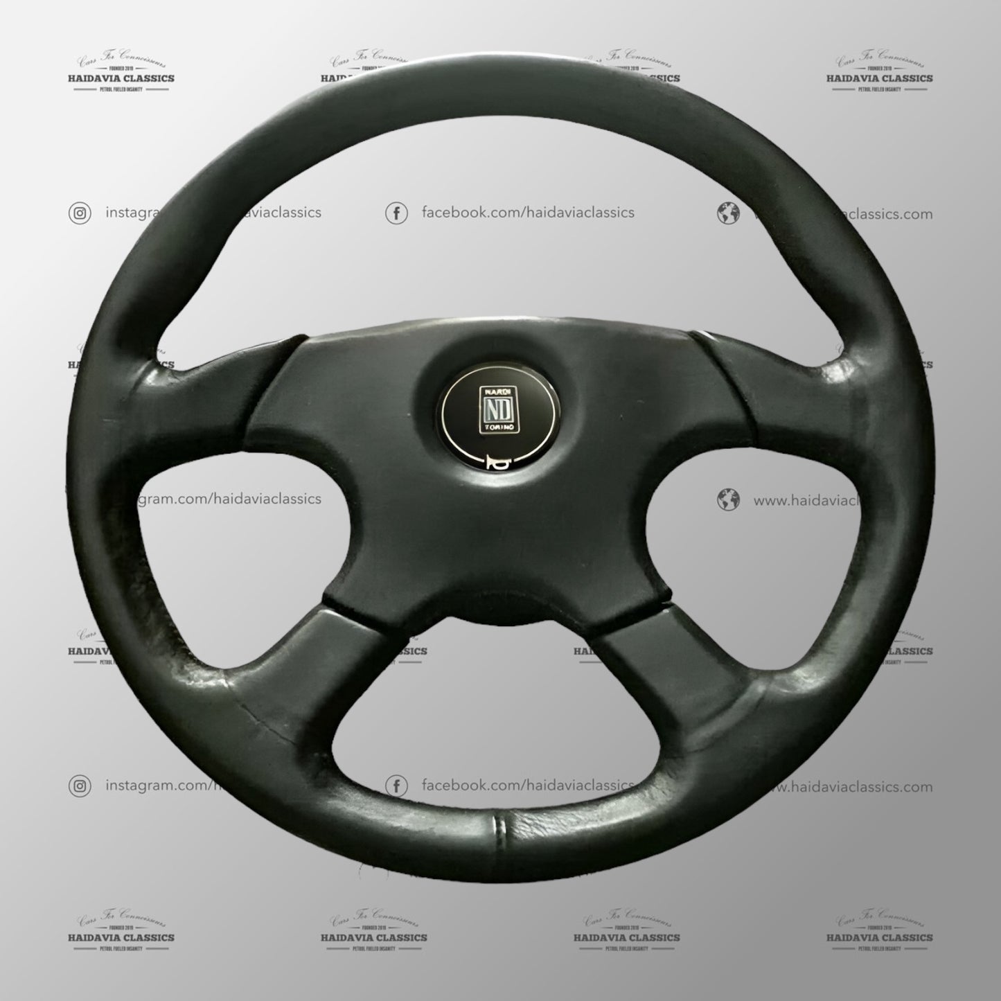 Genuine Mercedes-Benz Nardi Black Steering Wheel