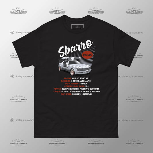 Mercedes-Benz 500SEC SBARRO - Unisex T-Shirt