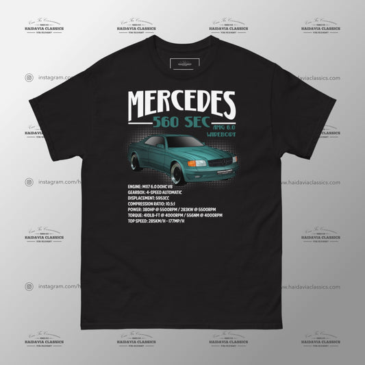 Mercedes-Benz C126 6.0 AMG Widebody - Unisex T-Shirt