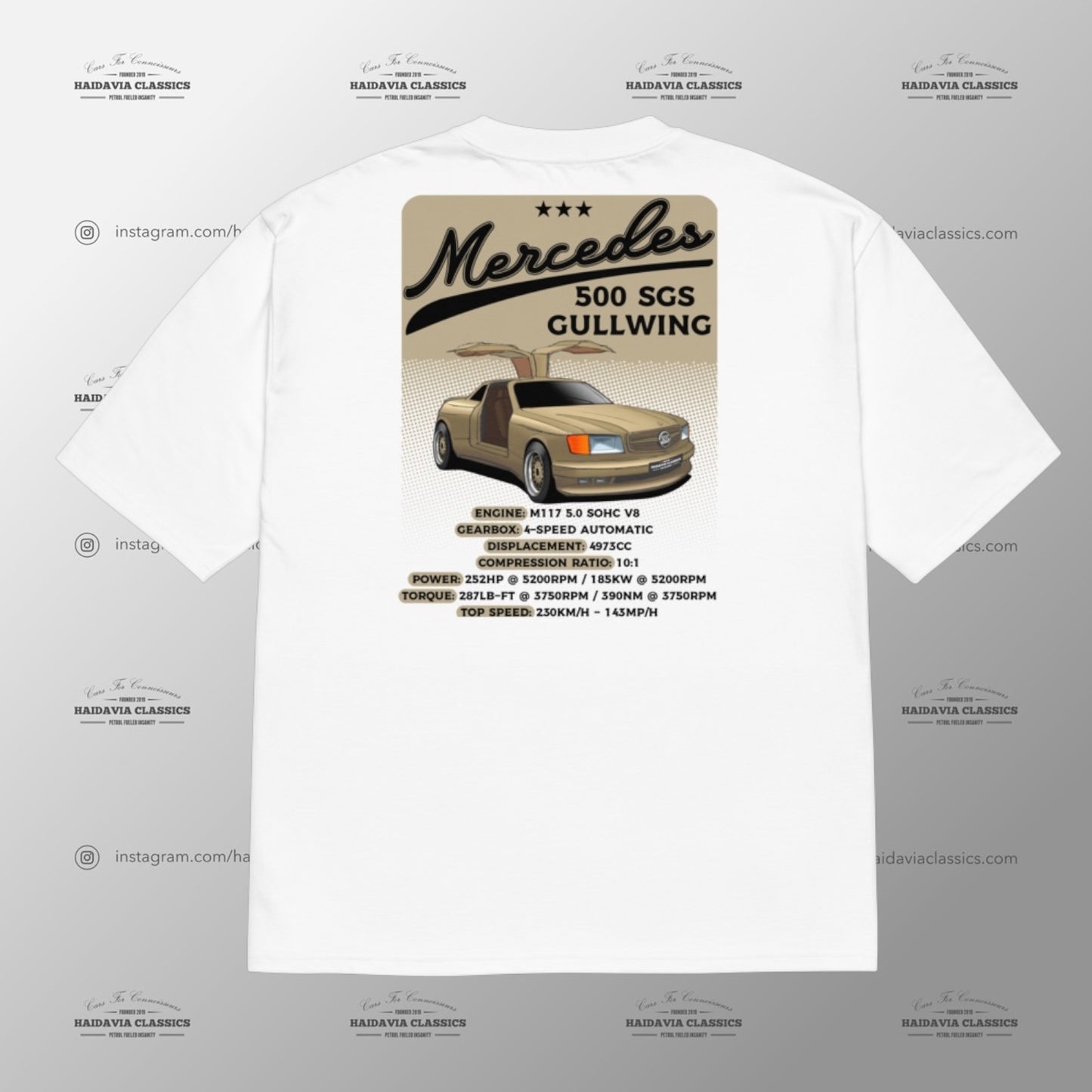 Mercedes-Benz SGS Gullwing - Unisex T-Shirt
