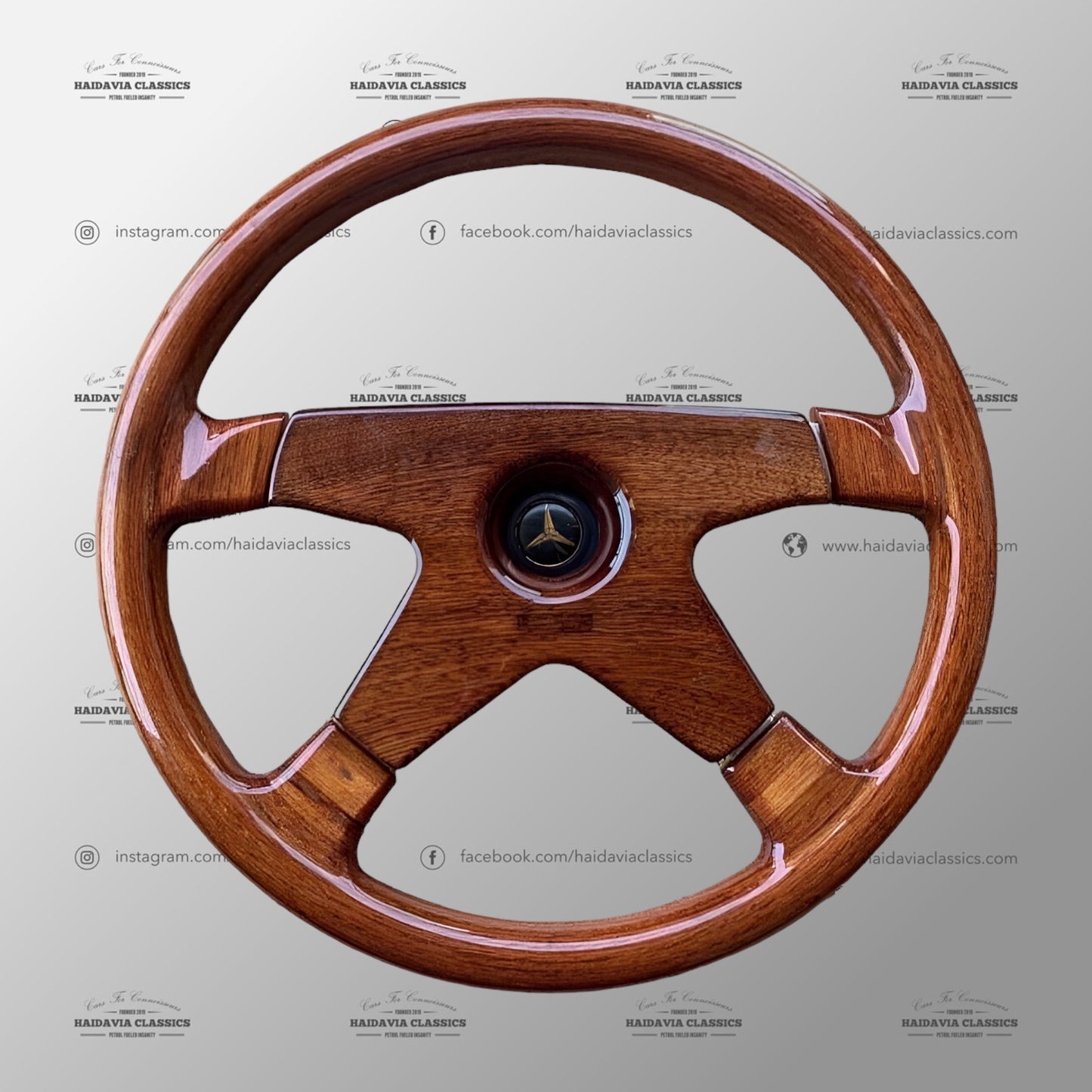 Genuine Mercedes-Benz Victor Wood Steering Wheel