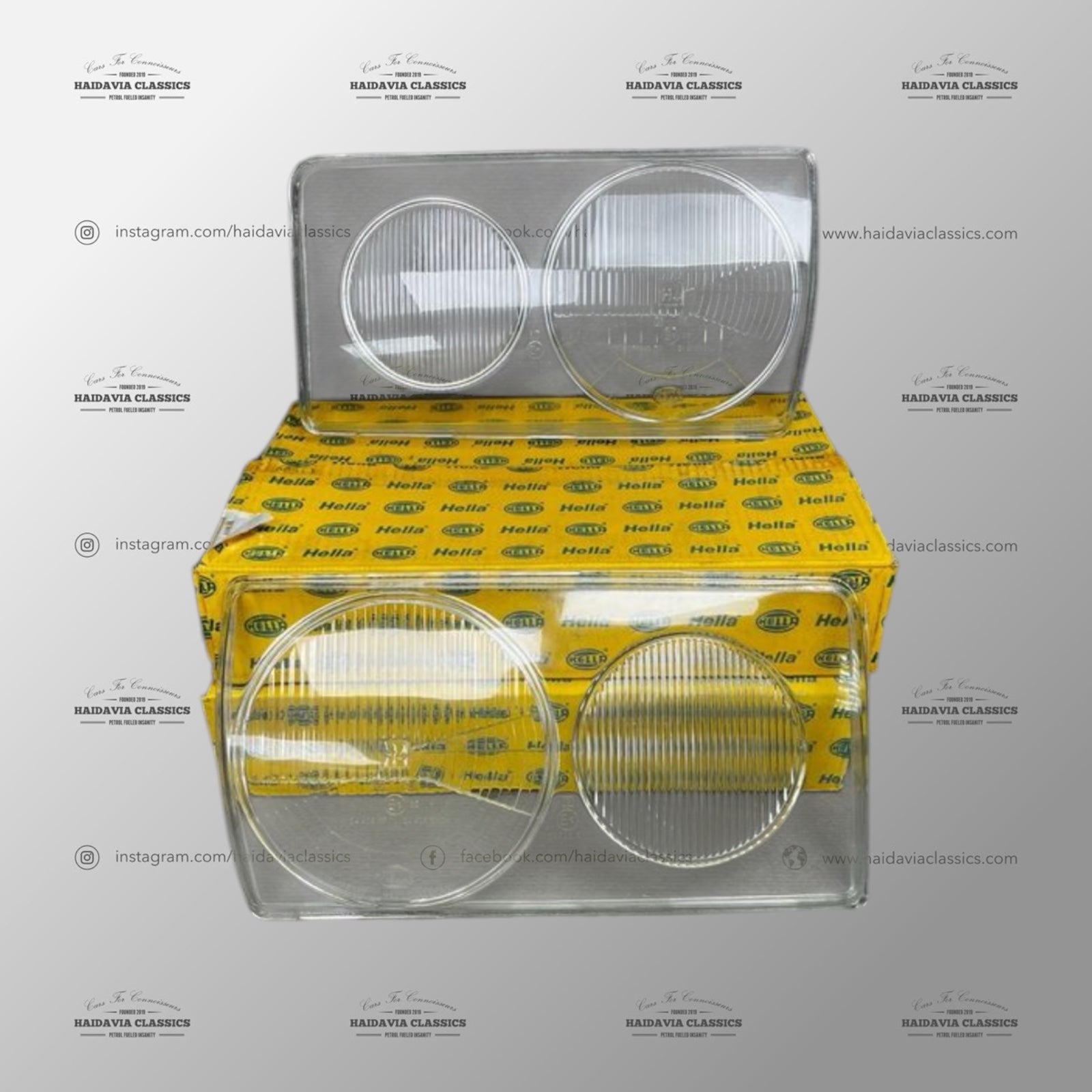 Genuine Mercedes-Benz W123 Hella Front Lenses [New Old Stock ...
