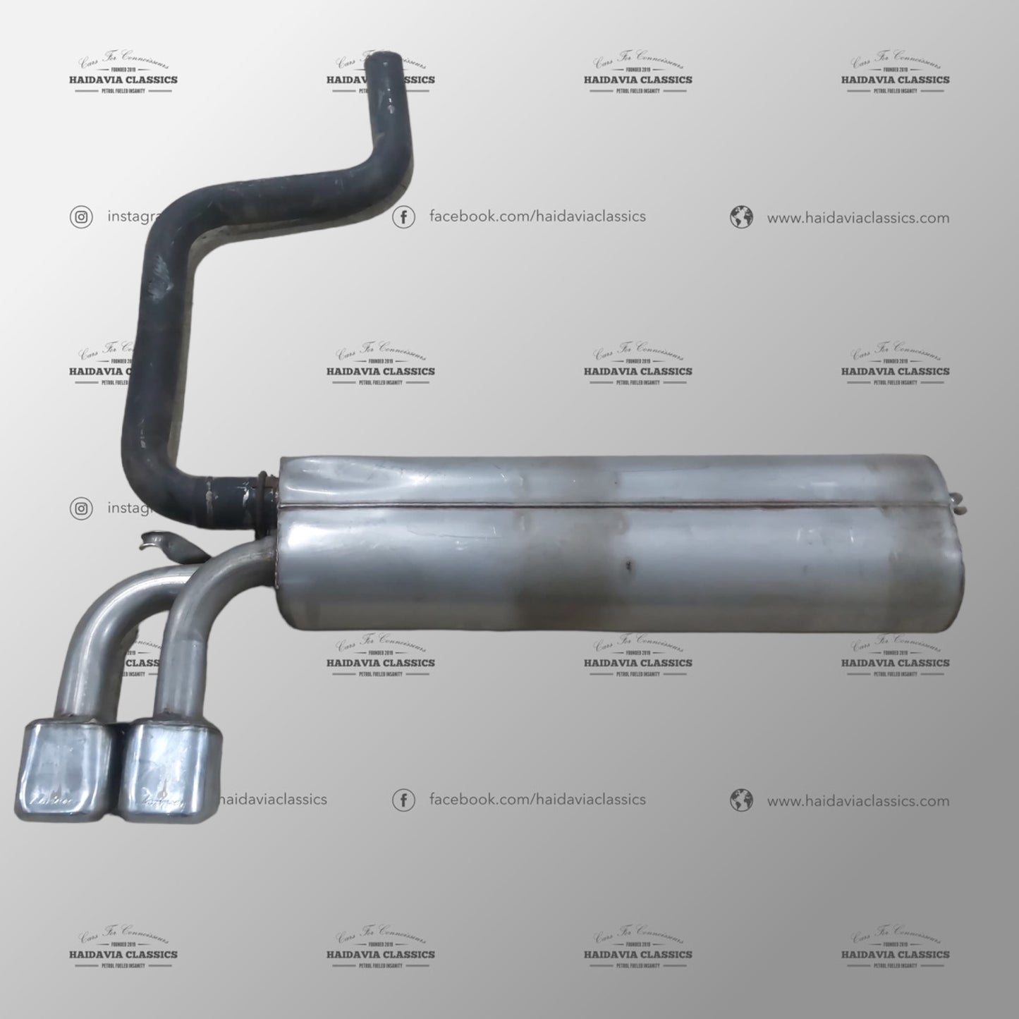 Genuine Mercedes-Benz W124 S124 Lorinser Exhaust Muffler