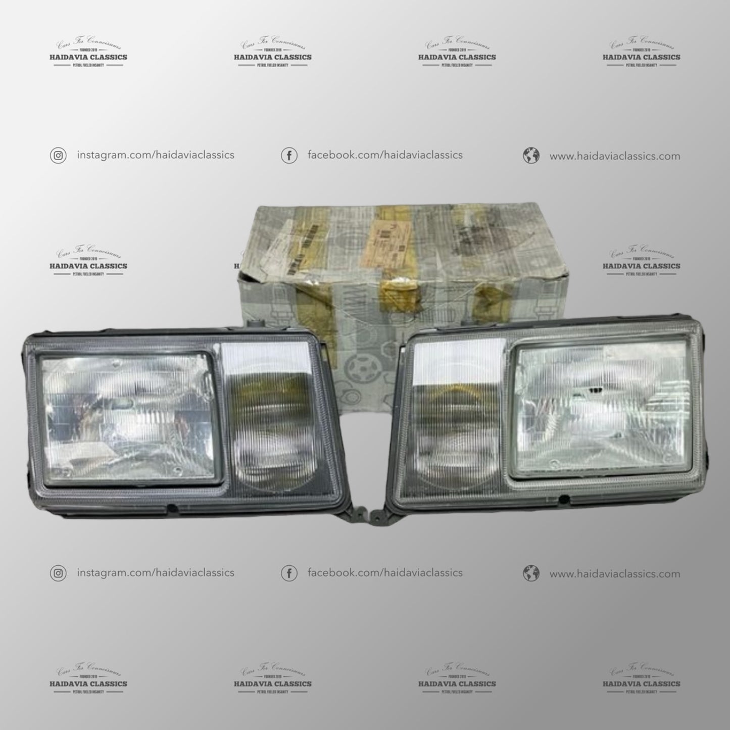 Genuine Mercedes-Benz W124 US-Spec Bosch Headlights