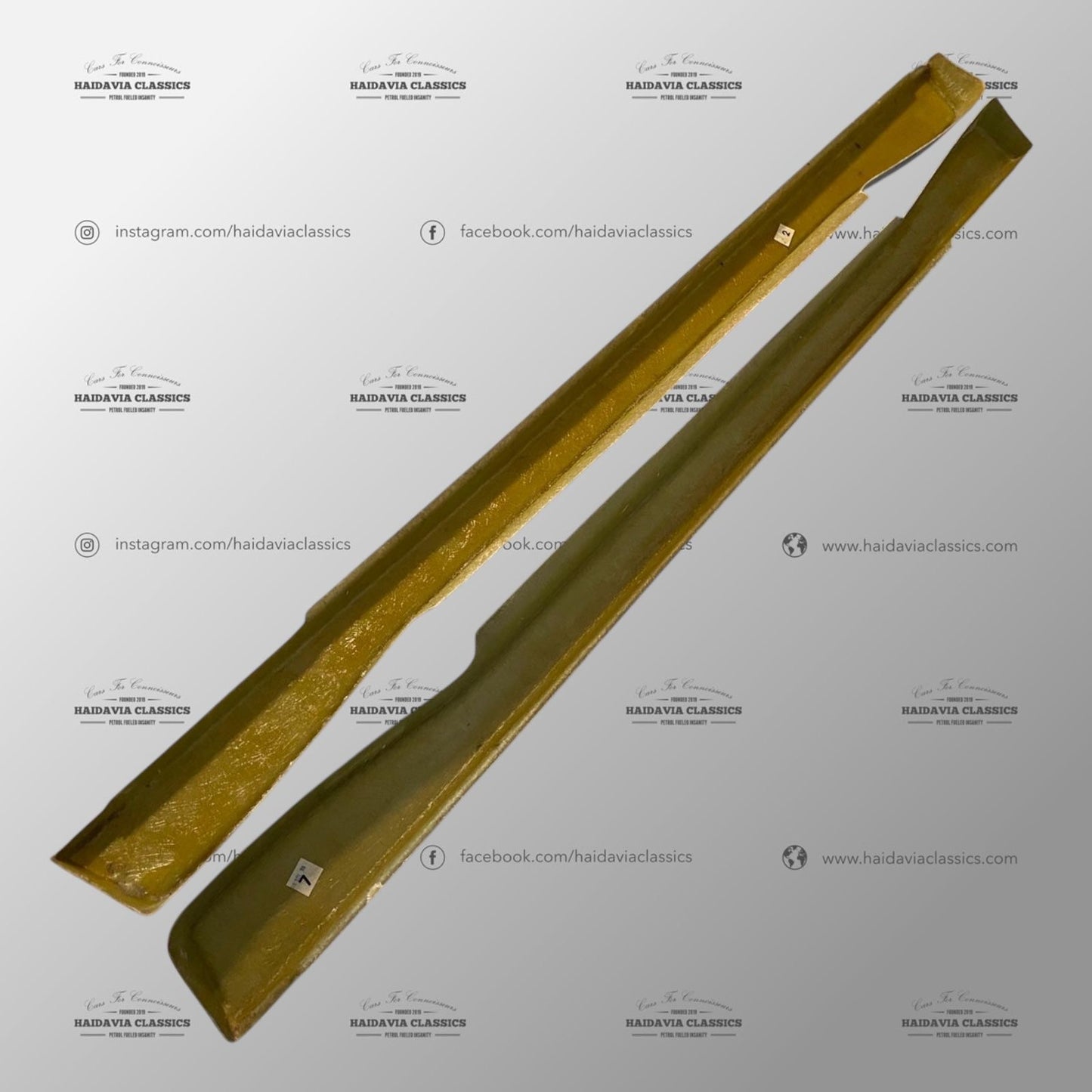 Genuine Mercedes-Benz W126 AMG Side Skirts OEM