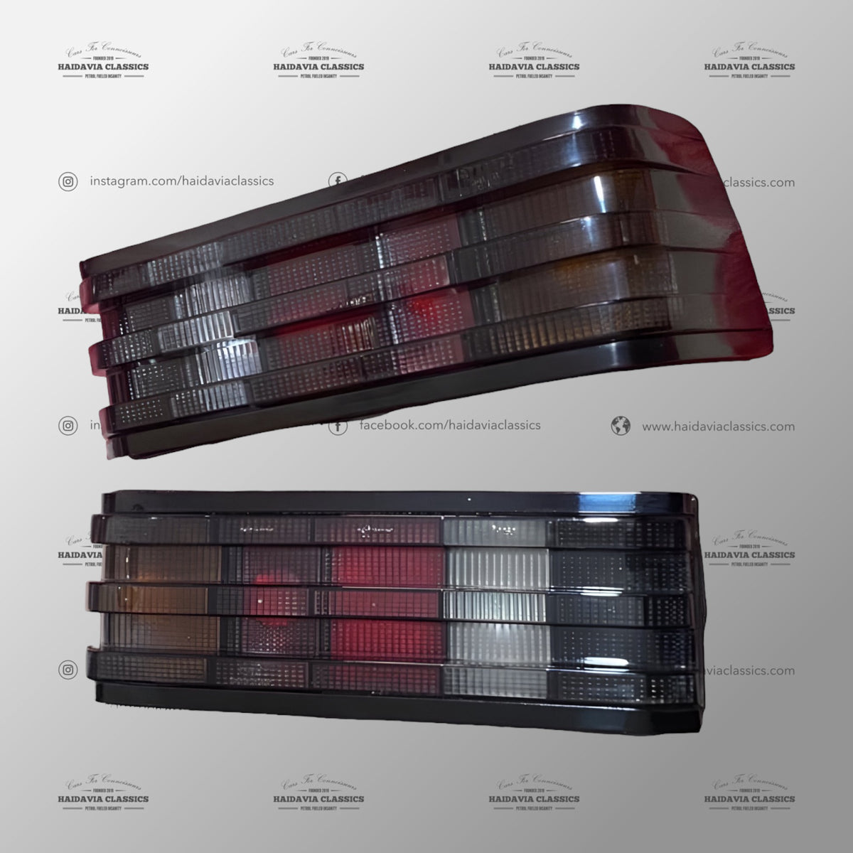 Genuine Mercedes-Benz W201 190E Smoked Hella Tail Lights – Haidavia ...
