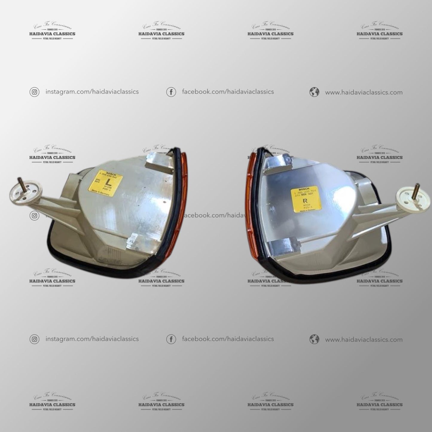 Genuine Mercedes-Benz NOS W126 Bosch Amber Indicators
