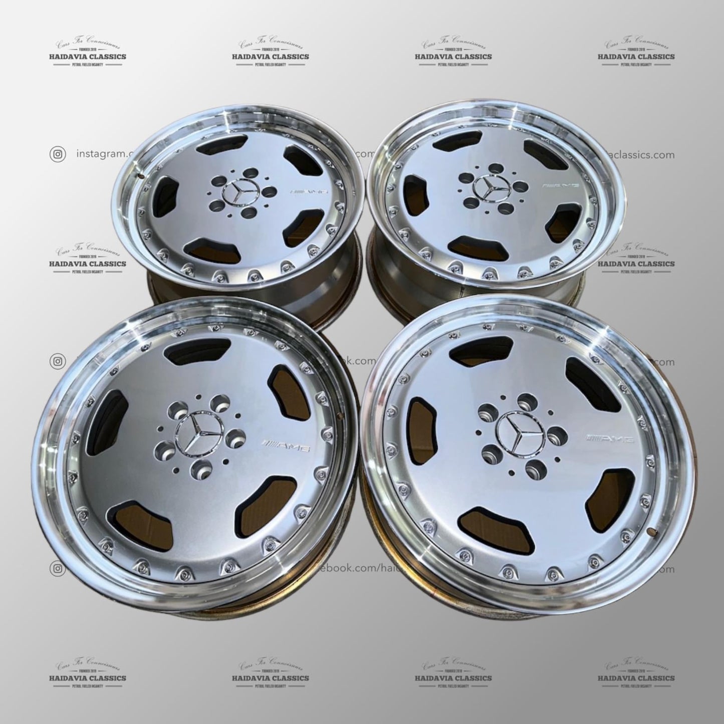 Genuine Mercedes-Benz AMG Aero 2 2-Piece Rims 18"