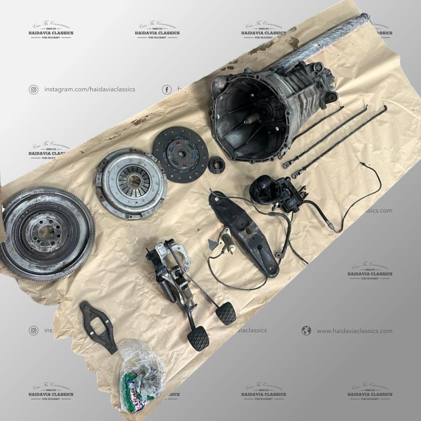 Mercedes-Benz W201 2.3-16 2.5-16 Full Gearbox Swap Kit